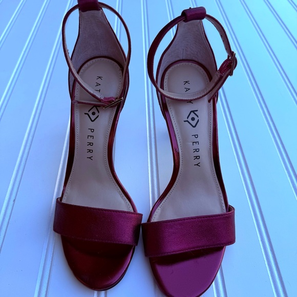 Katy Perry Collections Shoes - Katy Perry Collections Burgundy Heels